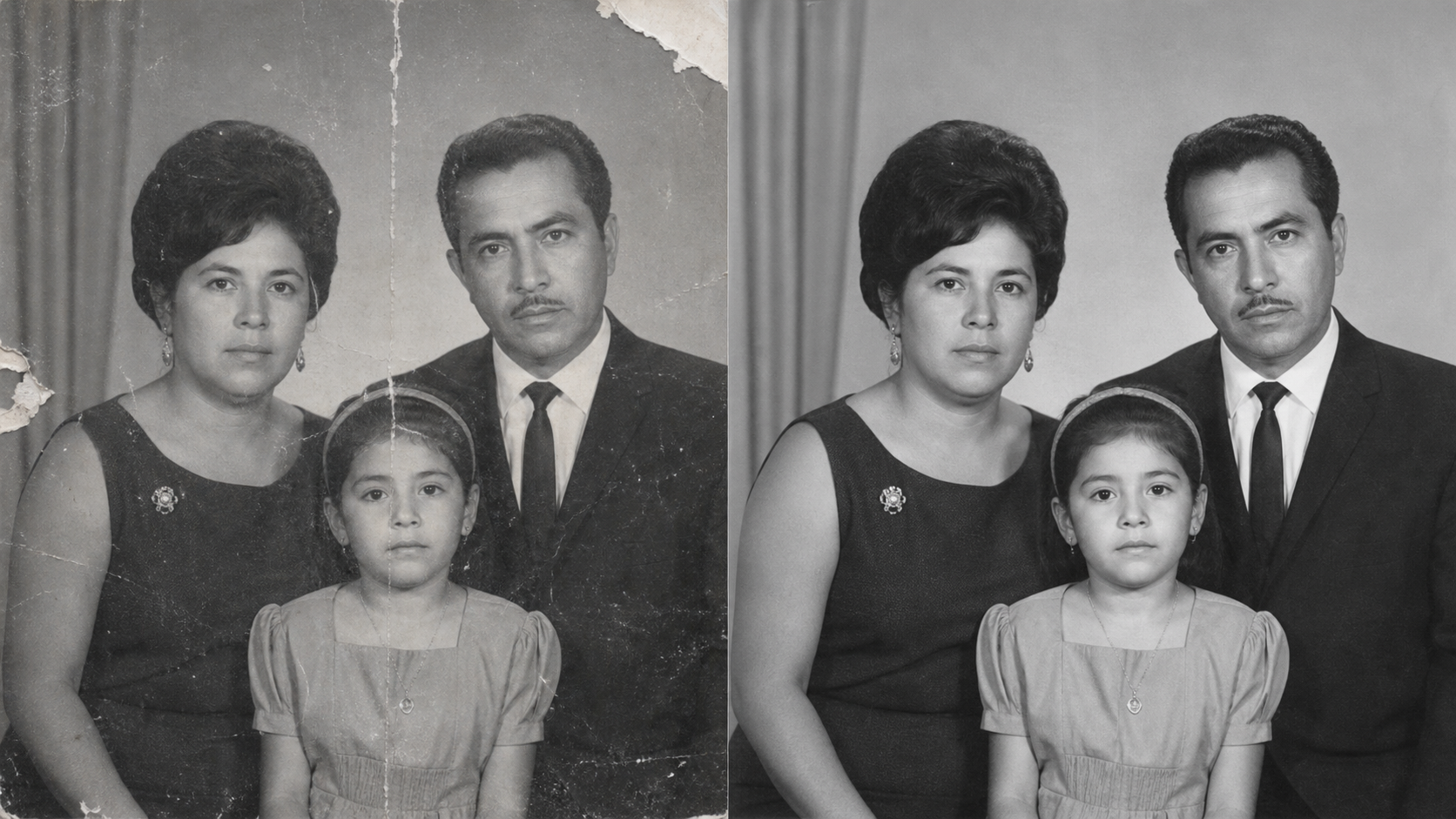 Professional photo restoration